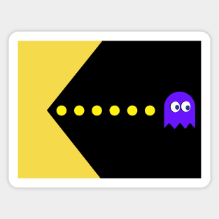 face mask pacman Sticker